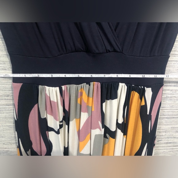 WRAP LOOK DRESS, MULTI PRINT - Picture 6 of 10